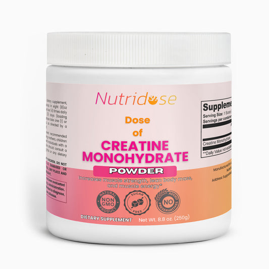 Dose of Creatine Monohydrate