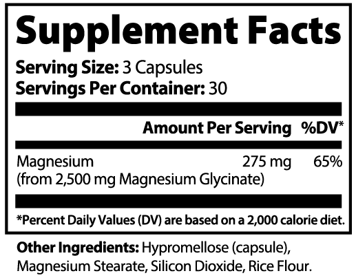 Dose of Magnesium Glycinate